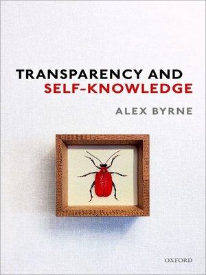 cover image of Transparency and Self-Knowledge